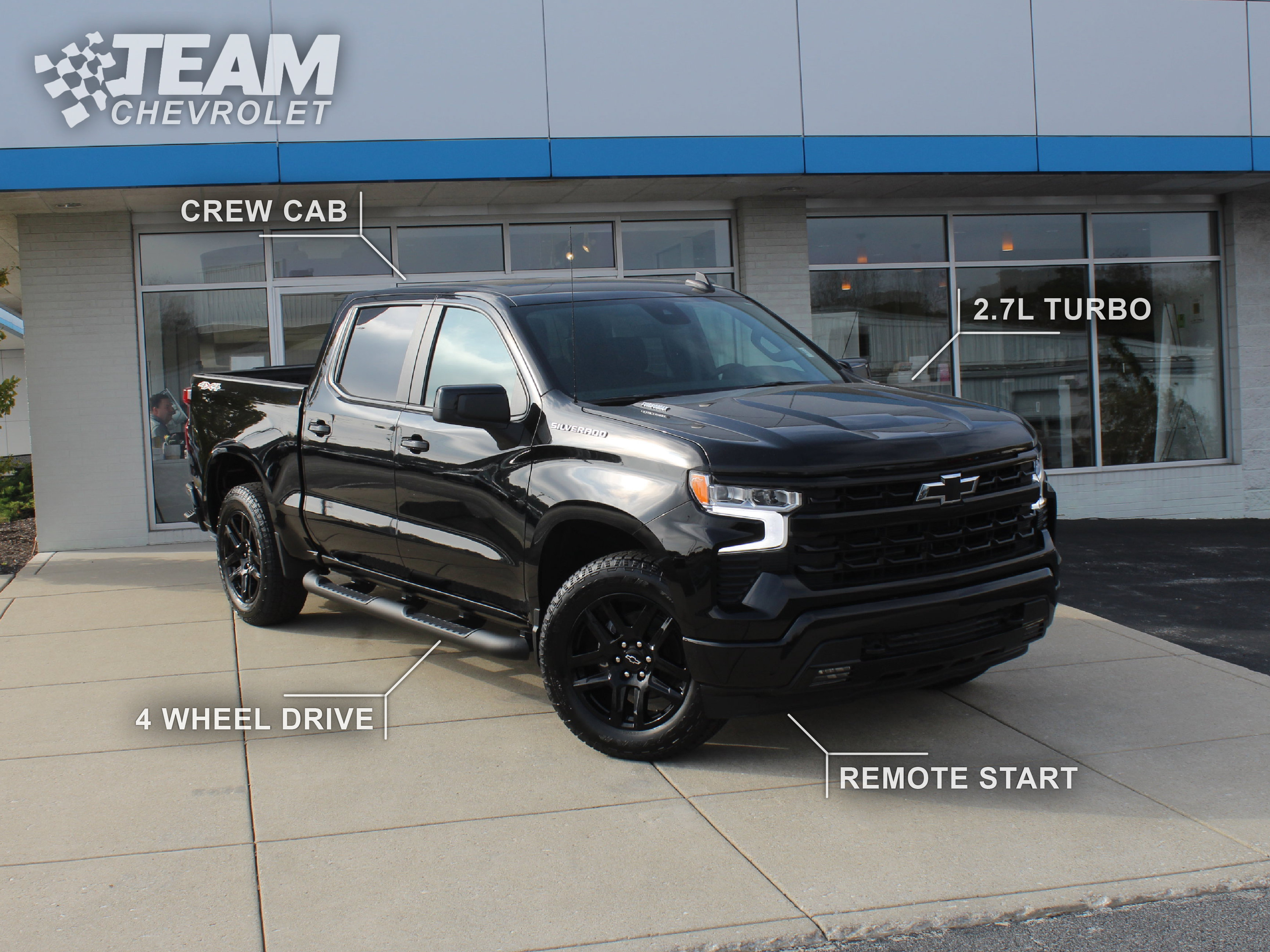 New 2026 Chevrolet Silverado 1500 RST w/ RST Select Package AWD/4WD image 2