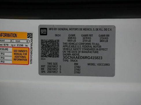 Used 2024 Chevrolet Silverado 1500 W/T w/ WT Fleet Convenience Package image 22