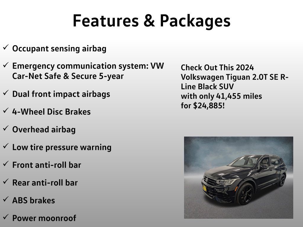 Used 2024 Volkswagen Tiguan SE R-Line FWD image 12