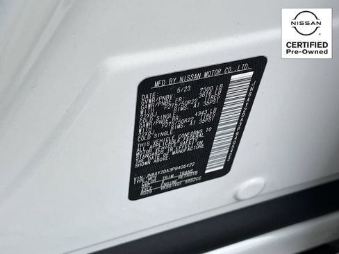 Certified 2023 Nissan Armada Platinum w/ Captain's Chairs Package RWD image 31
