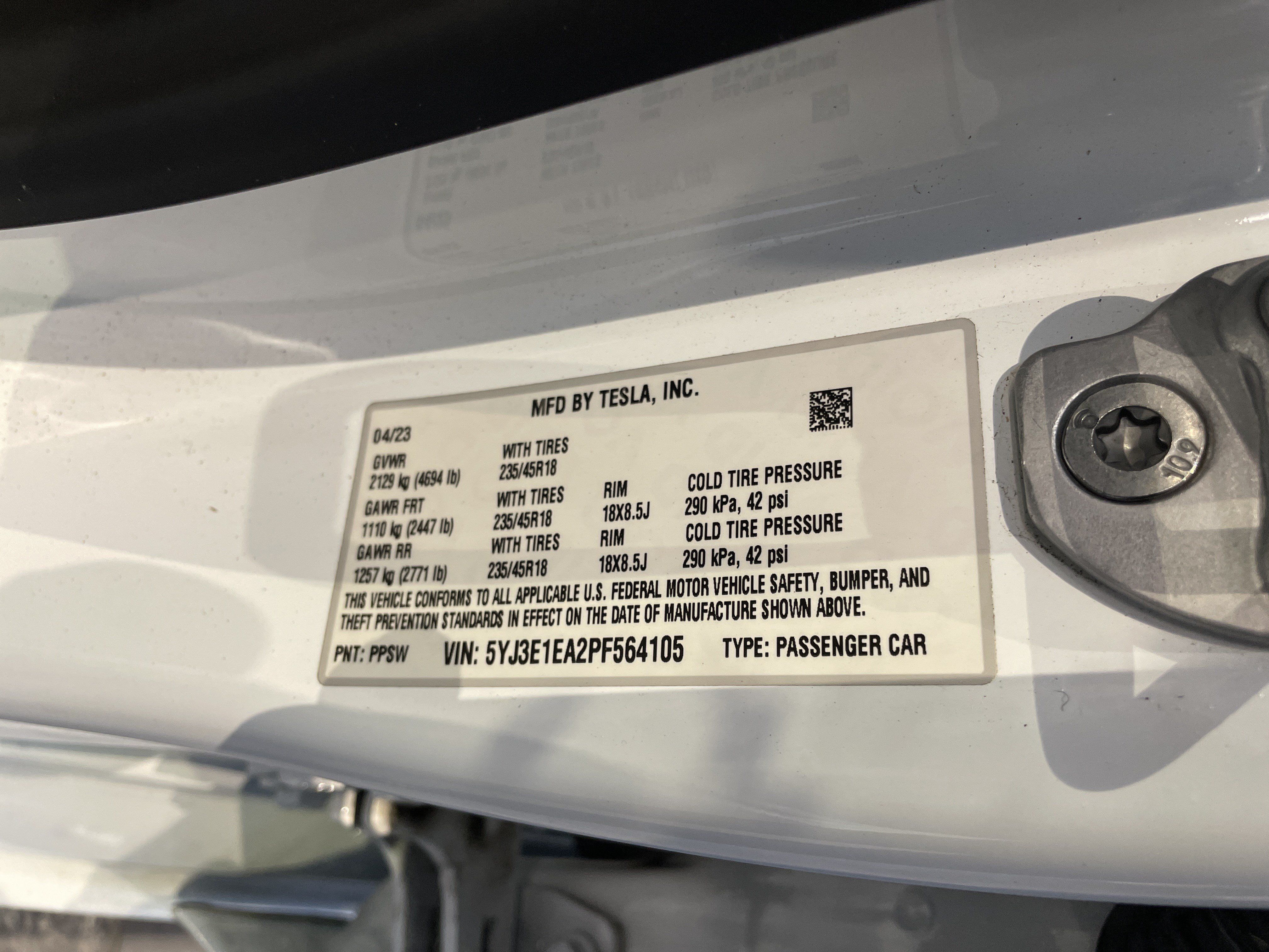 Used 2023 Tesla Model 3 Standard Range RWD image 35