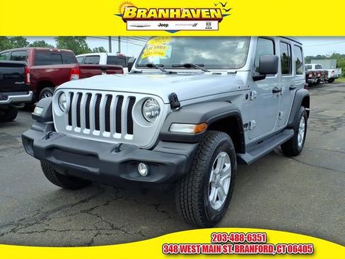 Used 2022 Jeep Wrangler Unlimited Sport w/ Sun And Sound Package AWD/4WD image 1