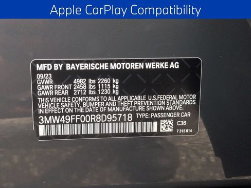Used 2024 BMW M340i xDrive w/ Premium Package AWD/4WD image 33