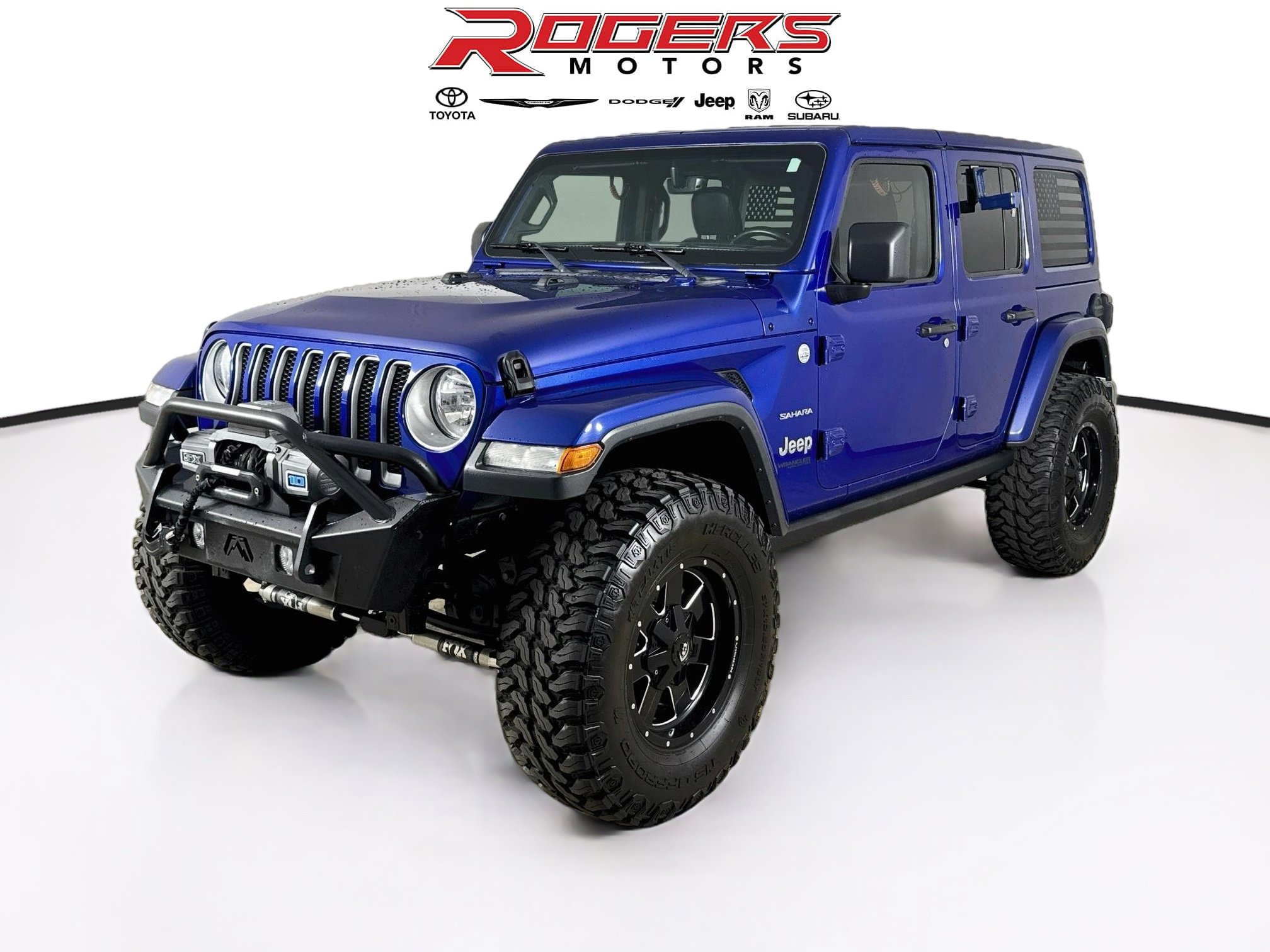 Used 2018 Jeep Wrangler Unlimited Sahara AWD/4WD image 3