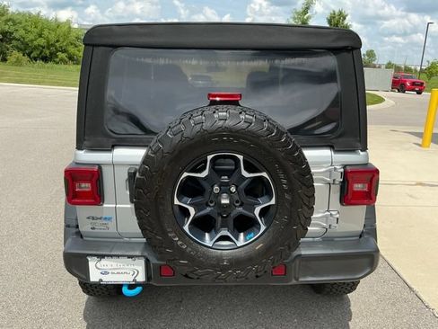 Used 2023 Jeep Wrangler Unlimited Rubicon 4xe w/ Cold Weather Group AWD/4WD image 3