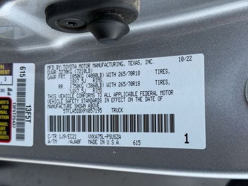 Used 2023 Toyota Tundra SR5 w/ TRD Off-Road Premium Package AWD/4WD image 36