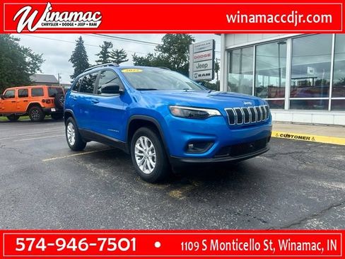 Used 2022 Jeep Cherokee Latitude Lux w/ Sun & Sound Group AWD/4WD image 1