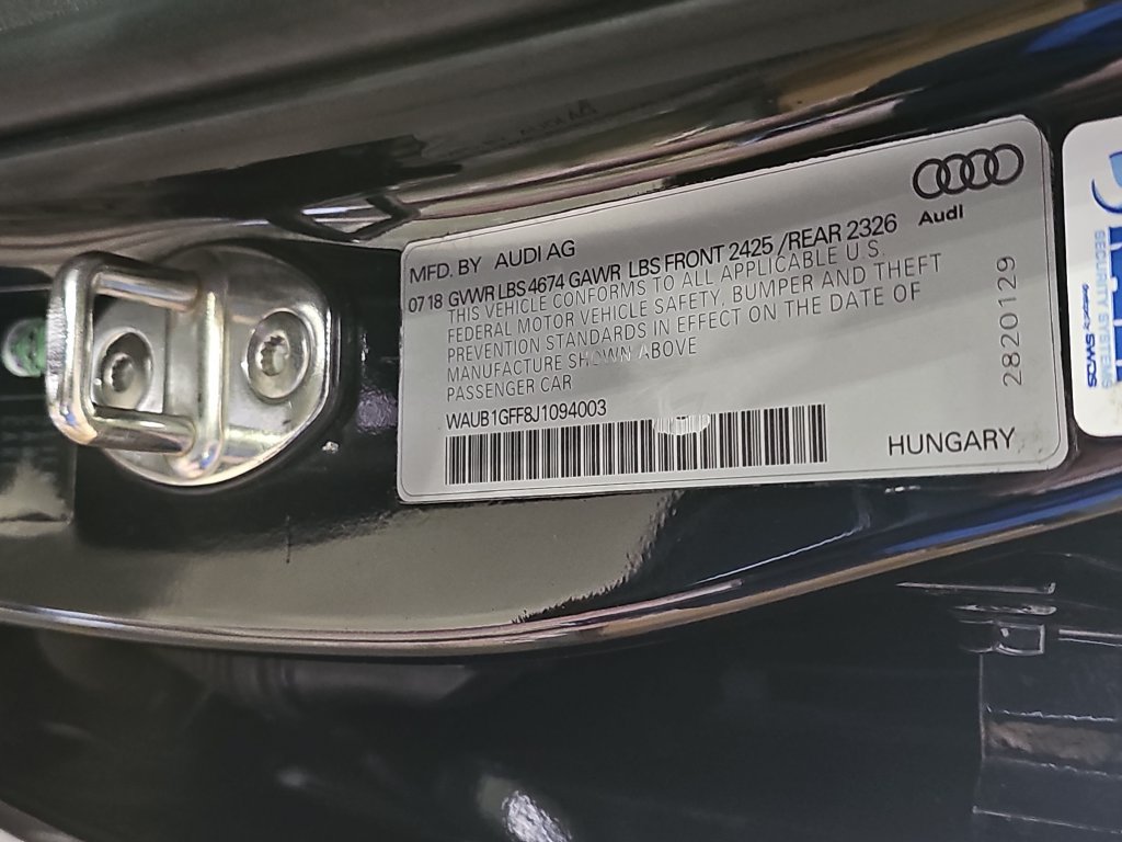 Used 2018 Audi S3 Premium Plus AWD/4WD image 42