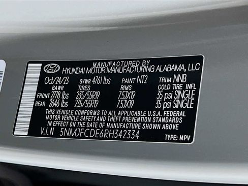 Used 2024 Hyundai Tucson SEL w/ Convenience Package AWD/4WD image 33