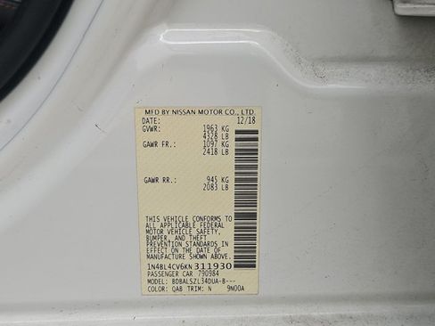 Used 2019 Nissan Altima 2.5 SR FWD image 16