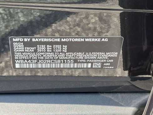 Certified 2024 BMW 530i w/ Premium Package RWD image 40