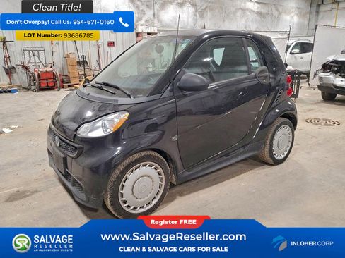 Used 2015 smart fortwo pure image 1