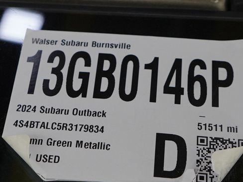 Used 2024 Subaru Outback Onyx Edition AWD/4WD image 30