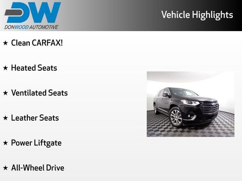 Used 2019 Chevrolet Traverse Premier w/ LPO, Blackout Package AWD/4WD image 3