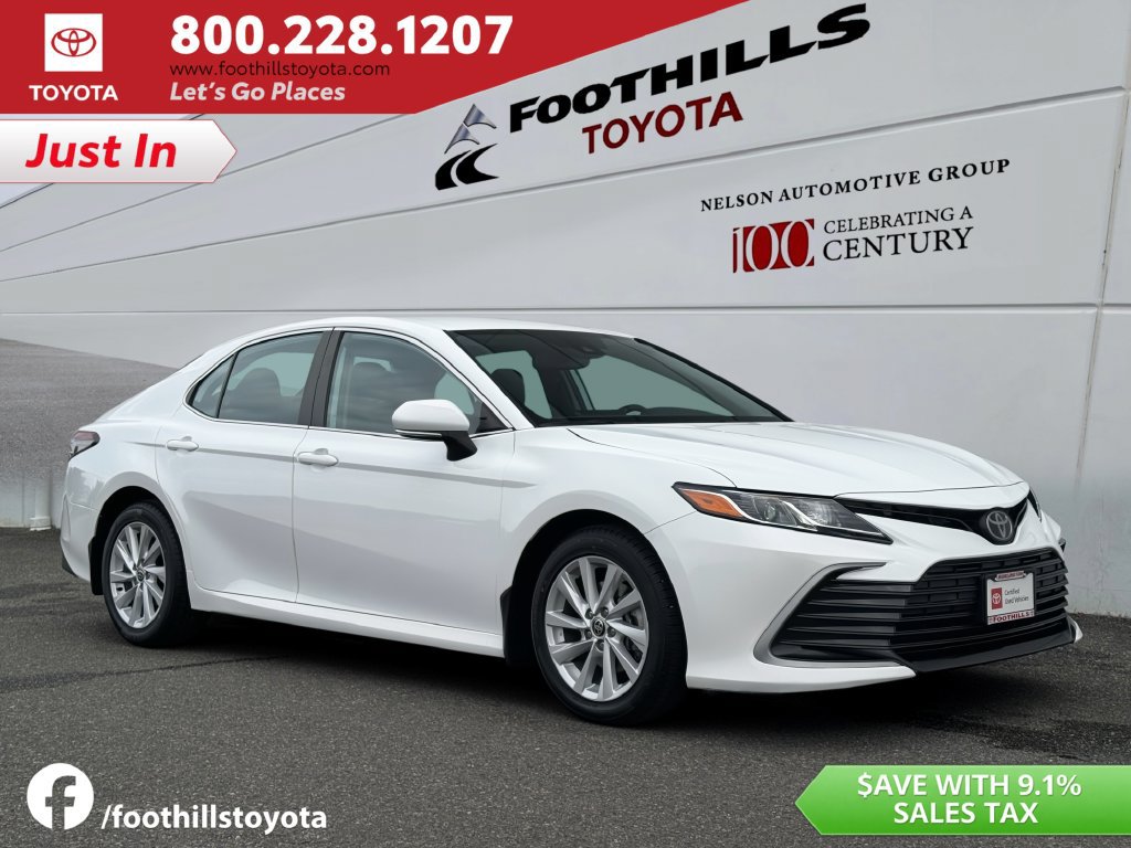 Certified 2021 Toyota Camry LE w/ Cold Weather Package AWD/4WD image 1