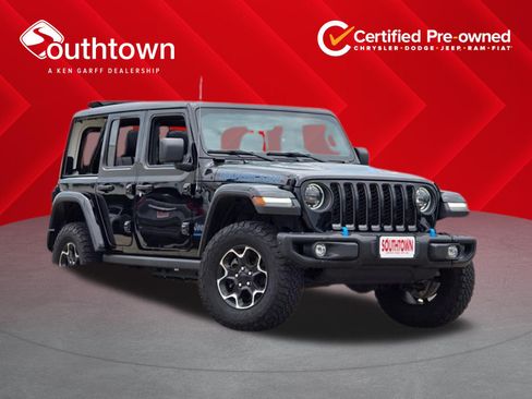 Used 2023 Jeep Wrangler Unlimited Rubicon 4xe w/ Steel Bumper Group AWD/4WD image 1