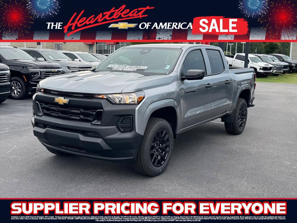 New 2026 Chevrolet Colorado W/T w/ WT Custom Package RWD image 6
