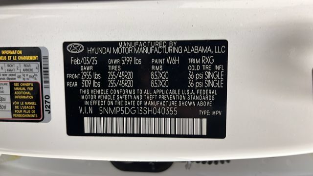 Used 2025 Hyundai Santa Fe Calligraphy AWD/4WD image 36
