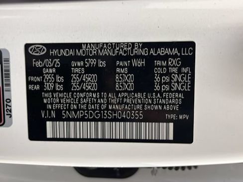 Used 2025 Hyundai Santa Fe Calligraphy AWD/4WD image 36
