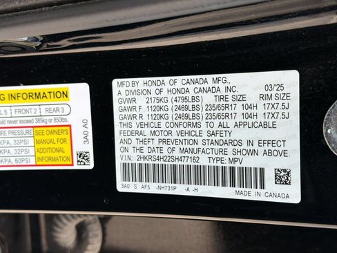 Used 2025 Honda CR-V LX image 24