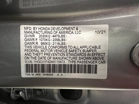 Used 2021 Honda Accord Sport Special Edition image 24