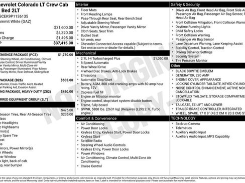 Used 2023 Chevrolet Colorado LT w/ LT Convenience Package RWD image 5