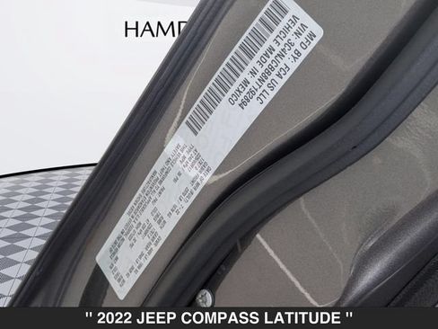 Used 2022 Jeep Compass Latitude FWD image 31