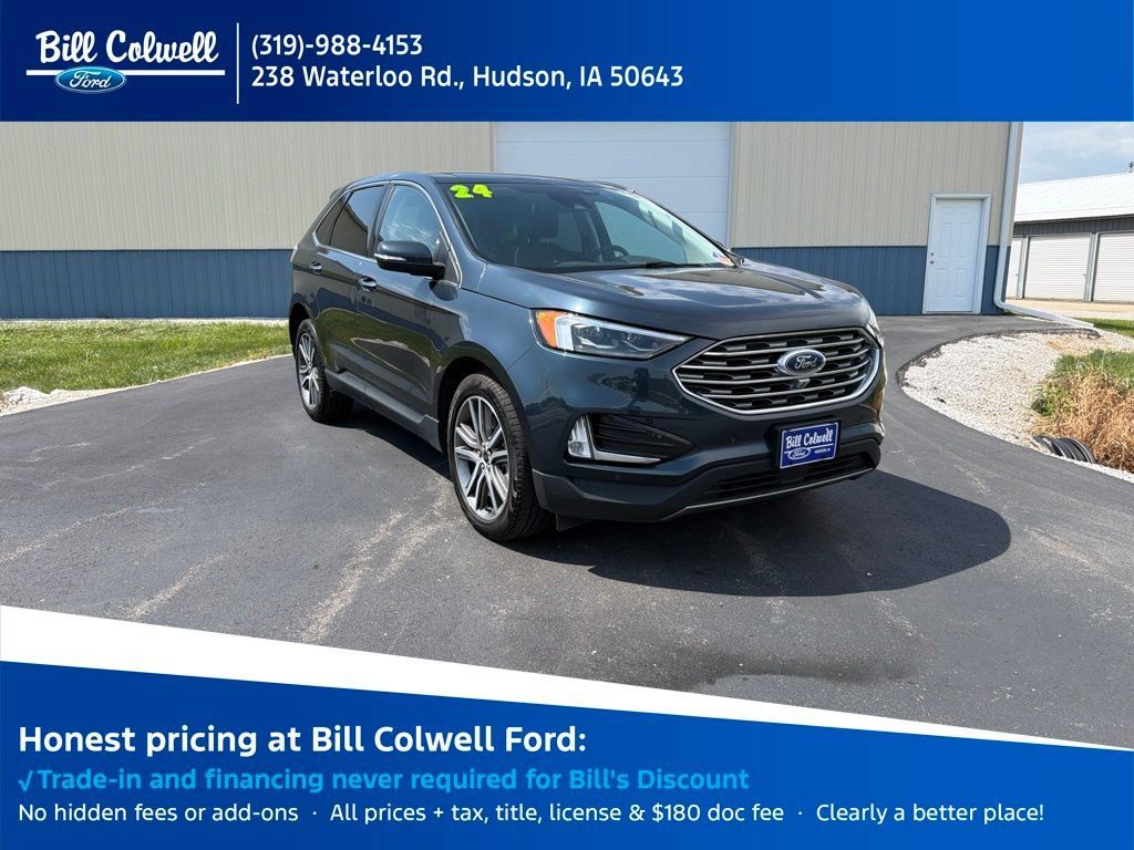 Certified 2024 Ford Edge Titanium w/ Equipment Group 301A AWD/4WD image 1
