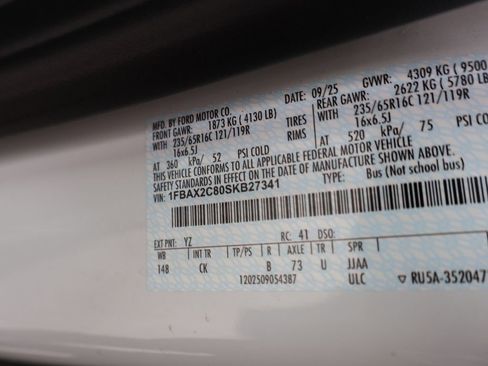 New 2025 Ford Transit 350 XLT image 37