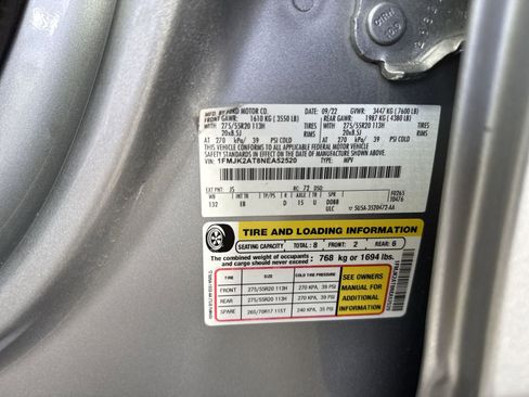 Used 2022 Ford Expedition Max Limited image 37