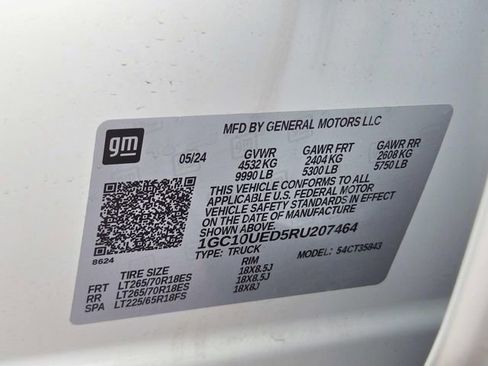 Used 2024 Chevrolet Silverado EV W/T image 30