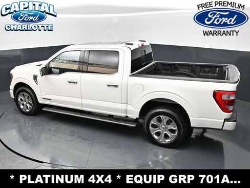 Used 2021 Ford F150 Platinum w/ Equipment Group 701A High AWD/4WD image 32