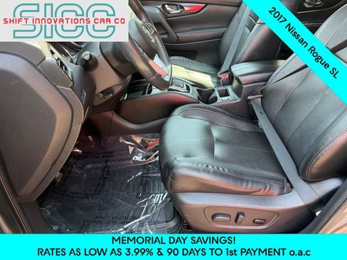 Used 2017 Nissan Rogue SL w/ SL Premium Package AWD/4WD image 13