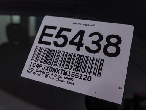 New 2026 Jeep Wrangler Sport S image 37