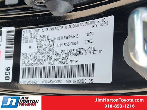 Used 2023 Toyota Tacoma Limited w/ Nightshade Package AWD/4WD image 34