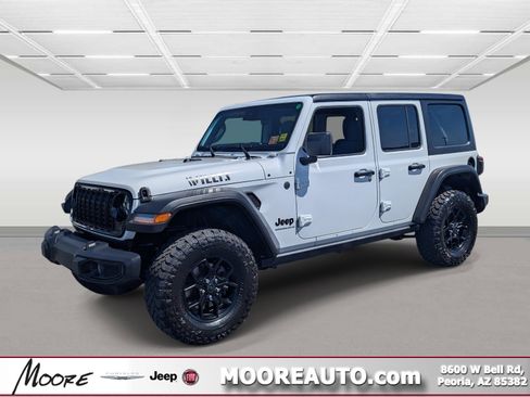 Used 2024 Jeep Wrangler Willys AWD/4WD image 1
