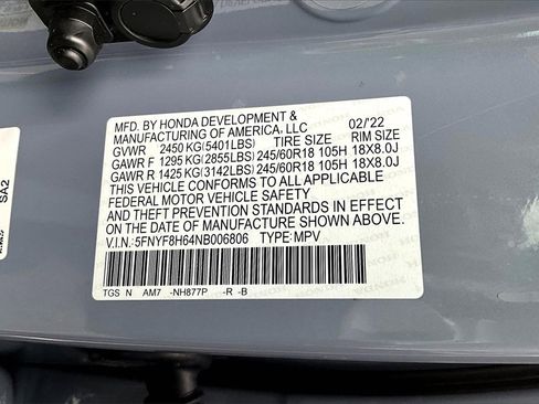 Used 2022 Honda Passport TrailSport image 16