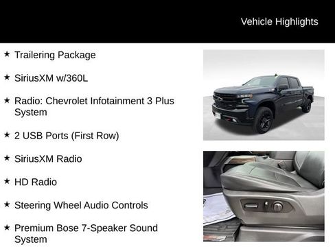 Used 2021 Chevrolet Silverado 1500 LT Trail Boss w/ Convenience Package II image 15