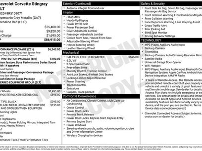 Used 2024 Chevrolet Corvette Stingray Preferred Cpe w/ Z51 Performance Package