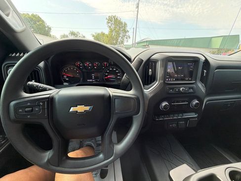 Used 2025 Chevrolet Silverado 1500 Custom w/ Turbomax Blackout Package AWD/4WD image 32