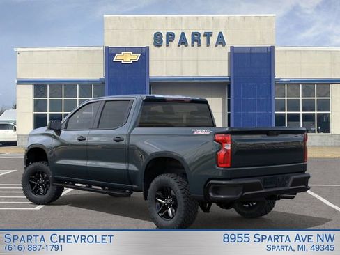 New 2026 Chevrolet Silverado 1500 Custom Trail Boss w/ Dark Appearance Package AWD/4WD image 3