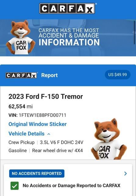 Used 2023 Ford F150 Tremor AWD/4WD image 6