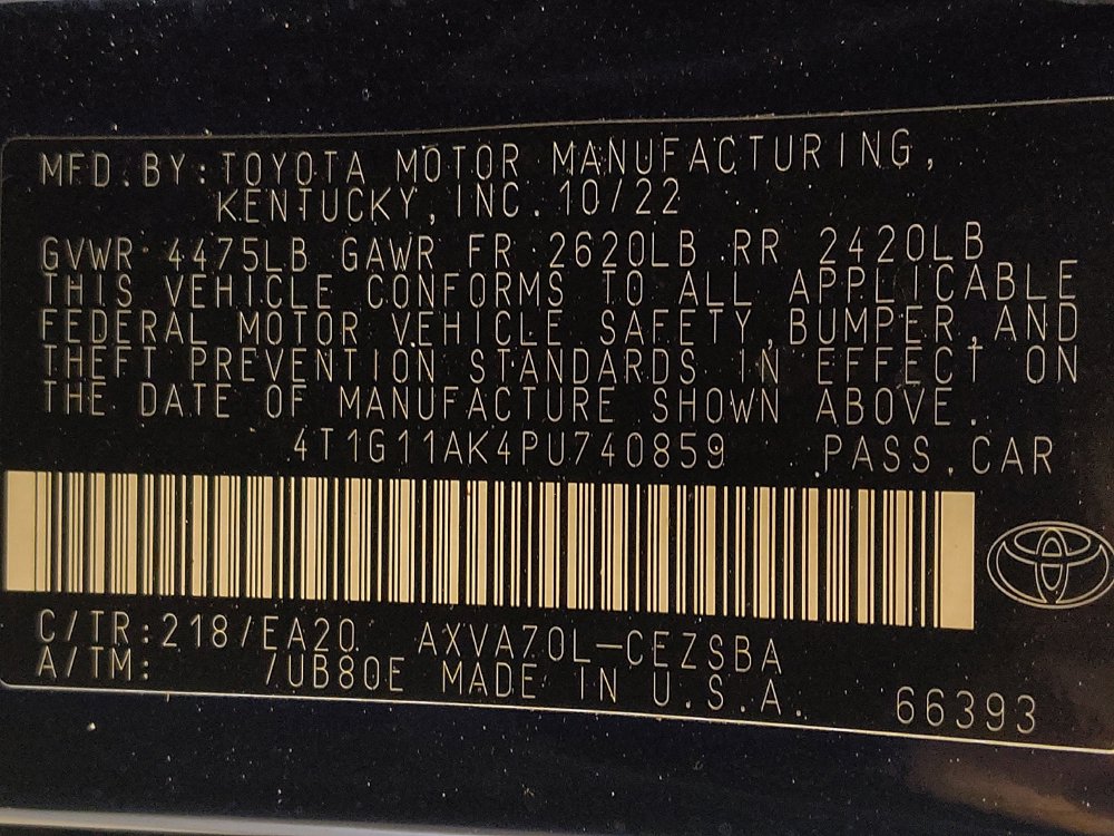 Used 2023 Toyota Camry SE FWD image 33