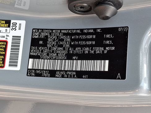 Certified 2023 Toyota Sienna XSE w/ XSE Plus Package AWD/4WD image 28