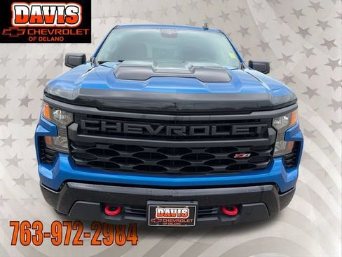 Used 2022 Chevrolet Silverado 1500 Custom Trail Boss w/ LPO, Dark Essentials Package AWD/4WD image 9