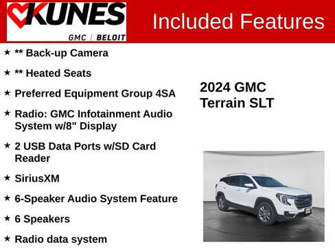 Used 2024 GMC Terrain SLT AWD/4WD image 2