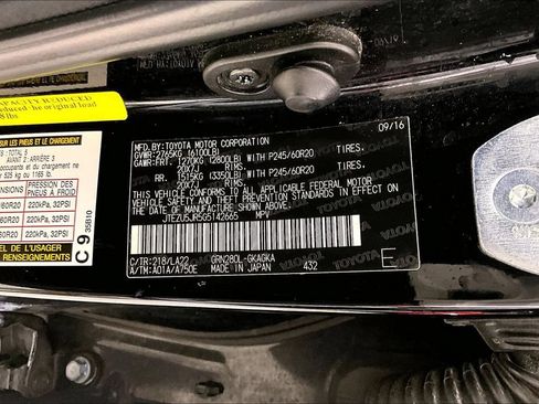 Used 2016 Toyota 4Runner Limited RWD image 26
