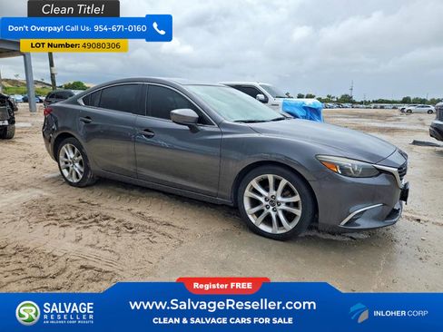 Used 2017 MAZDA MAZDA6 Touring w/ Touring Premium Package FWD image 5