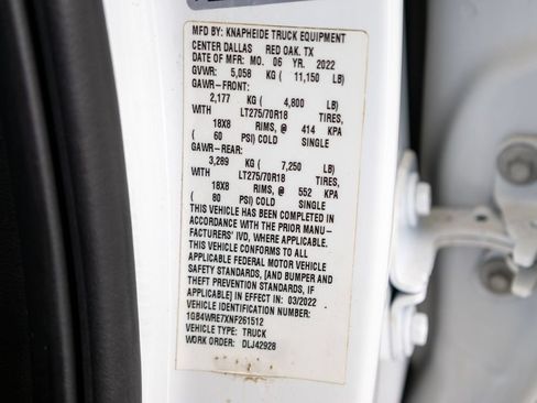 Used 2022 Chevrolet Silverado 3500 W/T w/ WT Fleet Convenience Package RWD image 28