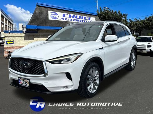 Used 2019 INFINITI QX50 Luxe w/ Cargo Package FWD image 1